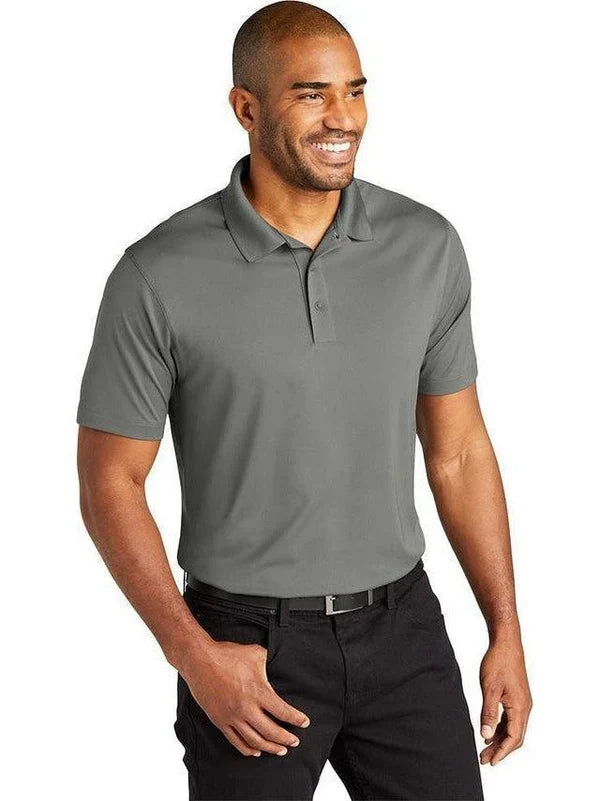 Port Authority C-FREE Performance Polo with custom logo embroidery