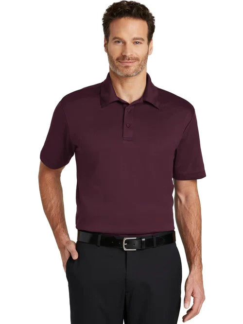 Port Authority Silk Touch Performance Polo with custom logo embroidery