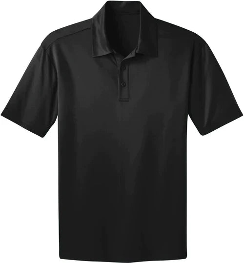 Port Authority Tall Silk Touch Performance Polo with custom logo embroidery