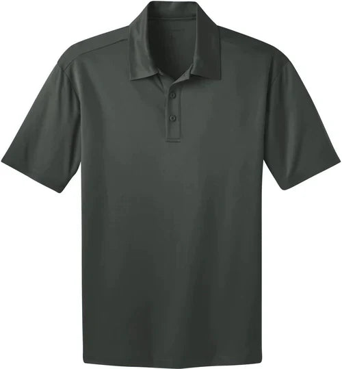 Port Authority Tall Silk Touch Performance Polo with custom logo embroidery