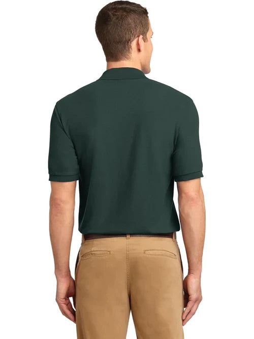 Port Authority Silk Touch Polo with custom logo embroidery