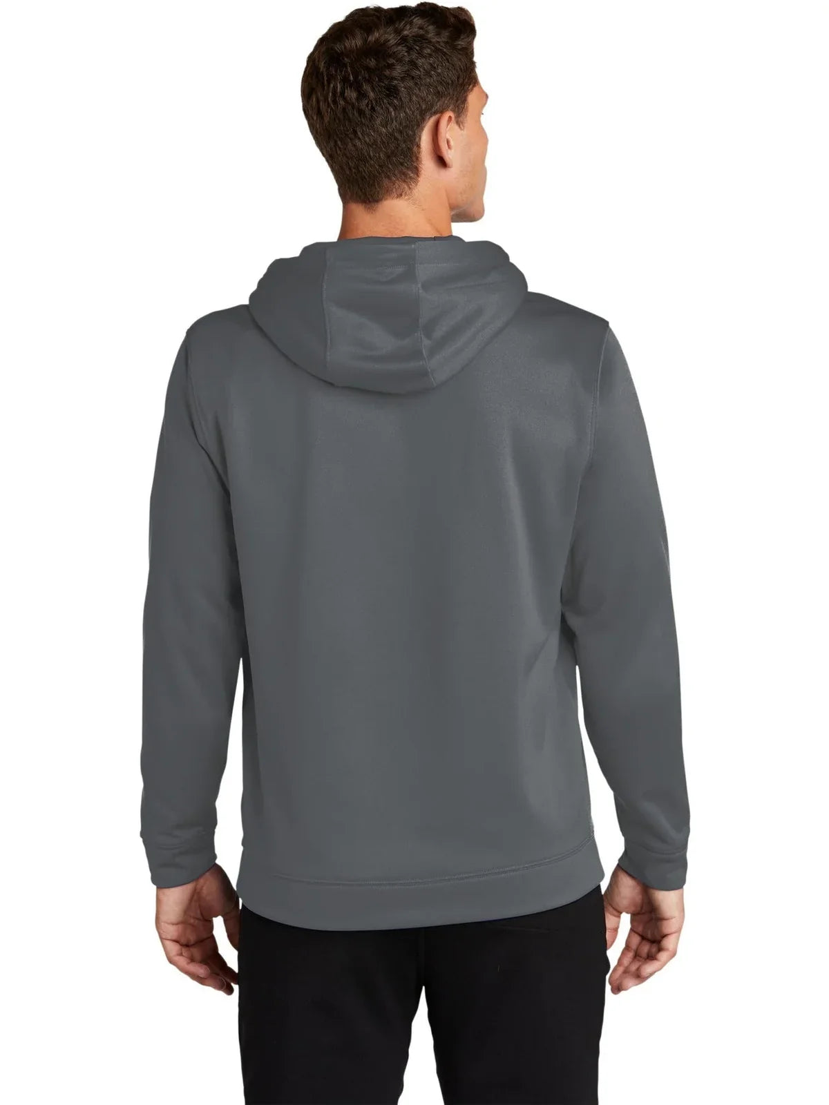 Sport-Tek Sport-Wick Fleece Hooded Pullover with custom logo embroidery
