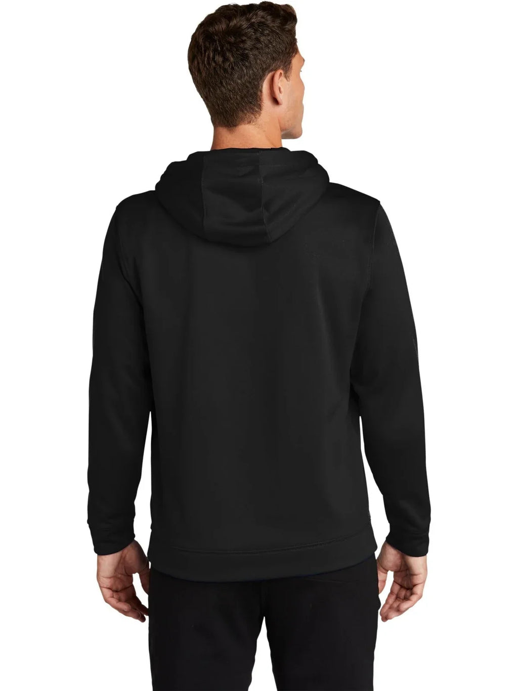 Sport-Tek Sport-Wick Fleece Hooded Pullover with custom logo embroidery