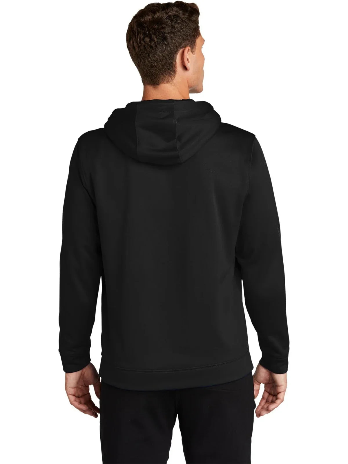 Sport-Tek Sport-Wick Fleece Hooded Pullover with custom logo embroidery