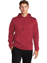 Sport-Tek Sport-Wick Fleece Hooded Pullover with custom logo embroidery