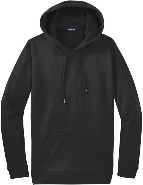 Sport-Tek Sport-Wick Fleece Hooded Pullover with custom logo embroidery