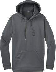 Sport-Tek Sport-Wick Fleece Hooded Pullover with custom logo embroidery