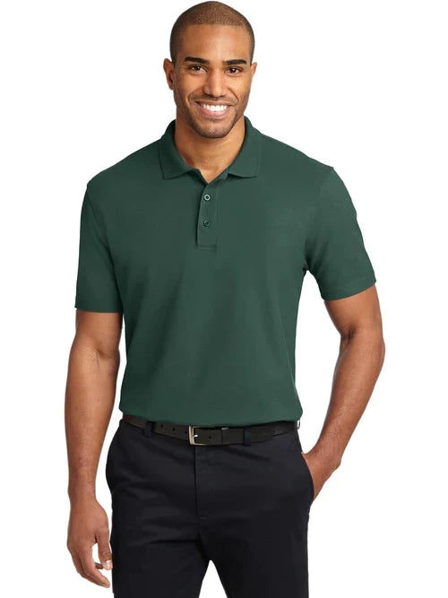 Port Authority Stain-Release Polo with custom logo embroidery