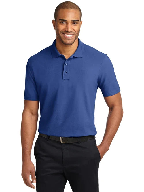 Port Authority Stain-Release Polo with custom logo embroidery