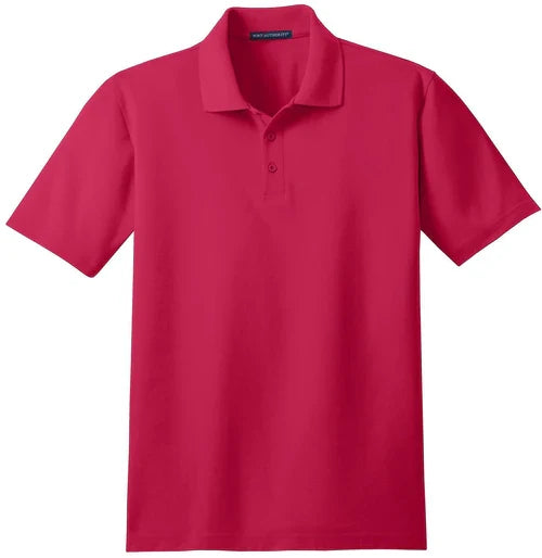 Port Authority Stain-Release Polo with custom logo embroidery