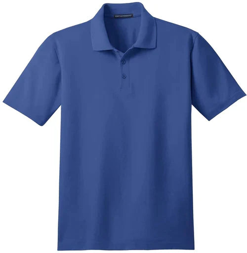 Port Authority Tall Stain-Release Polo with custom logo embroidery