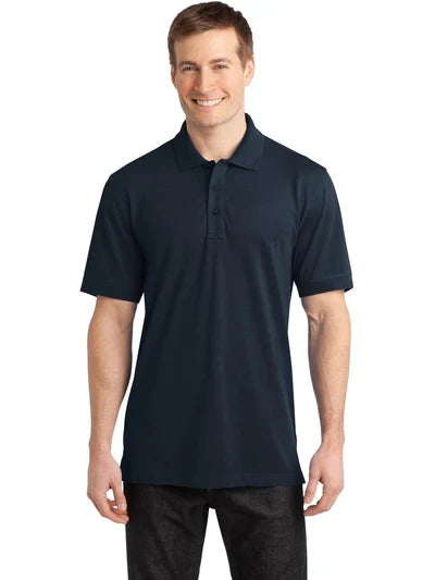 Port Authority Stretch Pique Polo with custom logo embroidery