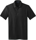 Port Authority Stretch Pique Polo with custom logo embroidery