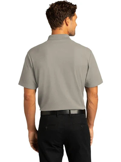 Port Authority SuperPro React Polo with custom logo embroidery