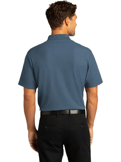 Port Authority SuperPro React Polo with custom logo embroidery