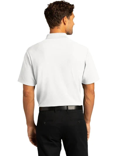 Port Authority SuperPro React Polo with custom logo embroidery