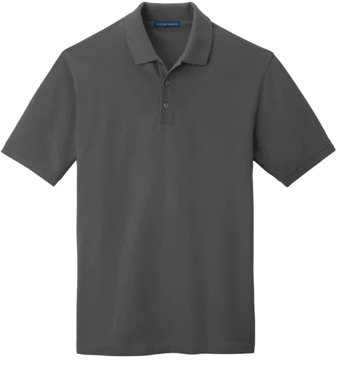 Port Authority Tall EZCotton Polo with custom logo embroidery