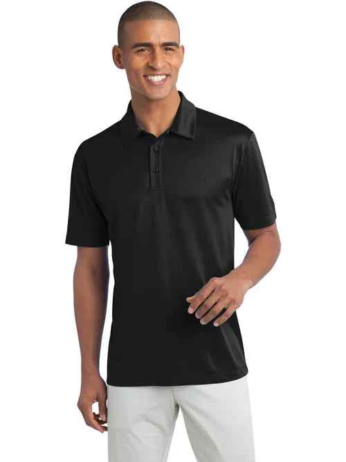 Port Authority Tall Silk Touch Performance Polo with custom logo embroidery