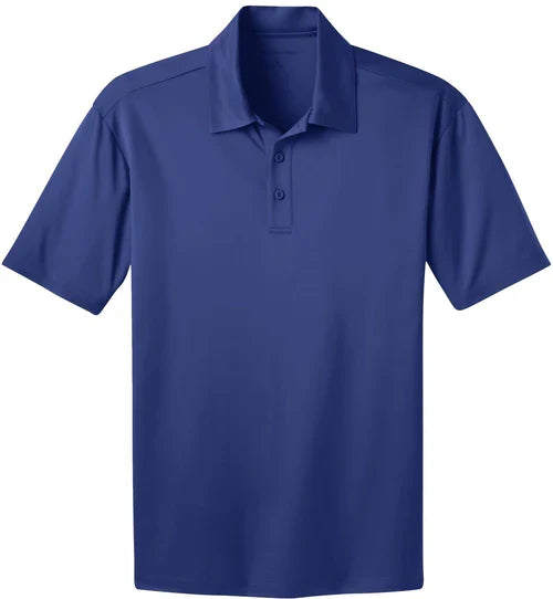 Port Authority Tall Silk Touch Performance Polo with custom logo embroidery