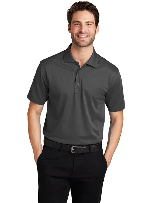 Port Authority Tech Pique Polo with custom logo embroidery