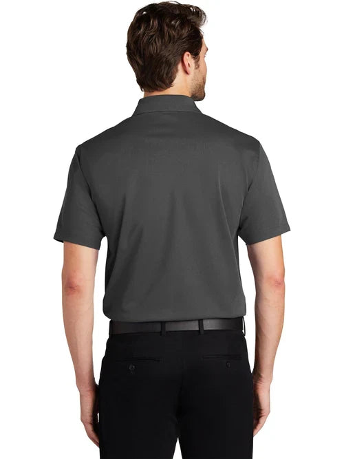 Port Authority Tech Pique Polo with custom logo embroidery