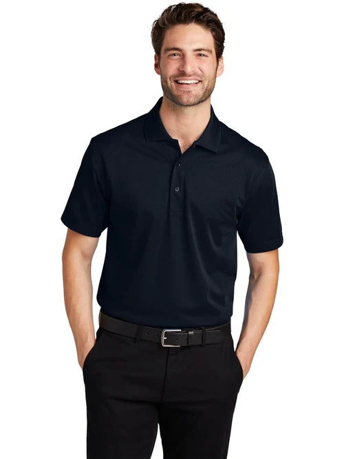 Port Authority Tech Pique Polo with custom logo embroidery