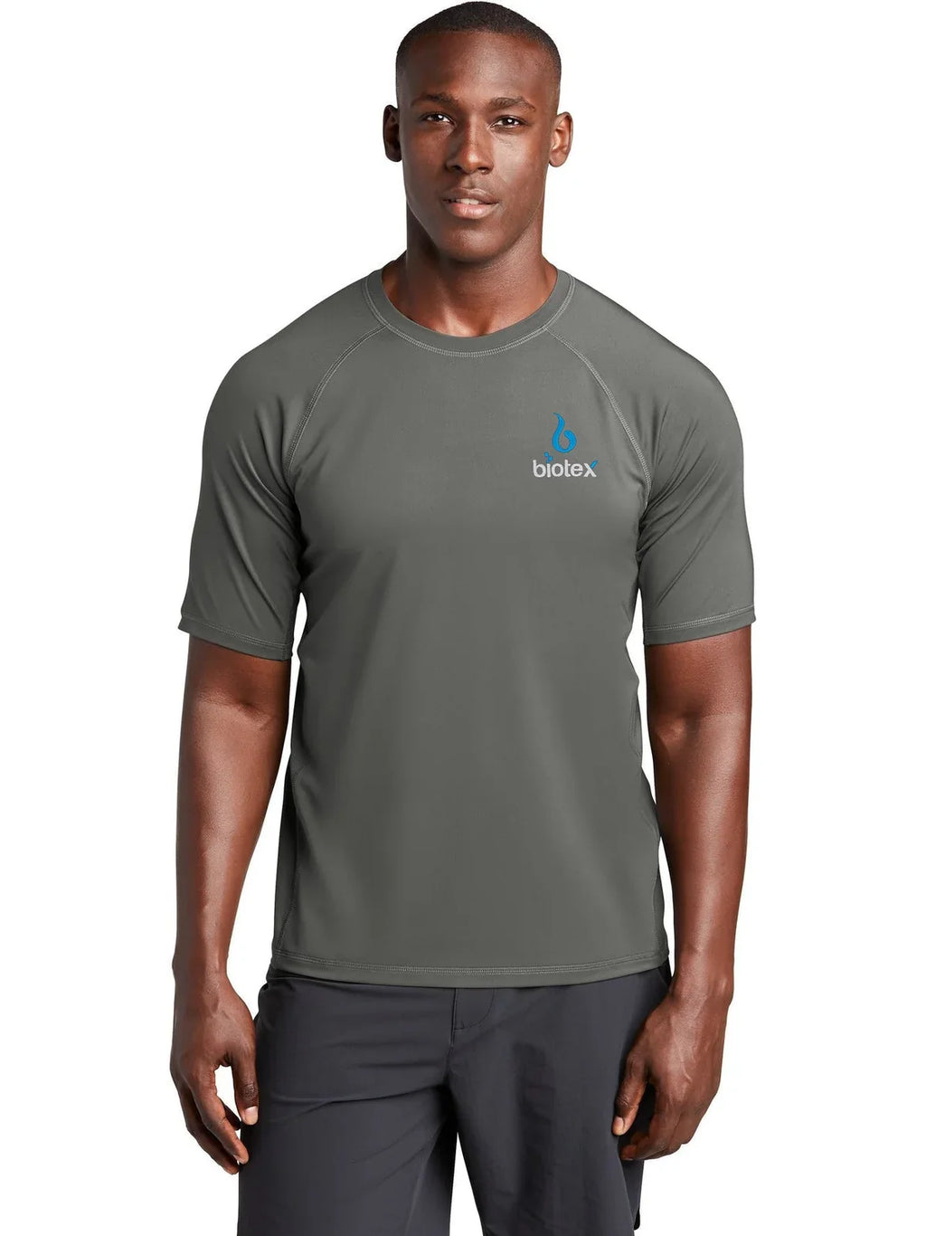 Sport-Tek  Rashguard Tee with custom logo embroidery