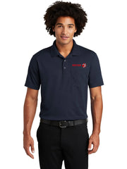 Sport-Tek PosiCharge RacerMesh Pocket Polo with custom logo embroidery