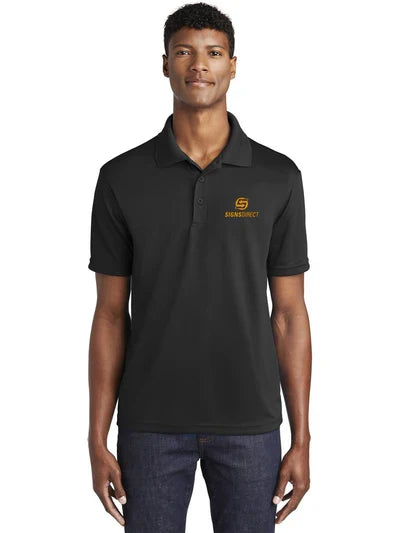 Sport-Tek PosiCharge RacerMesh Polo with custom logo embroidery