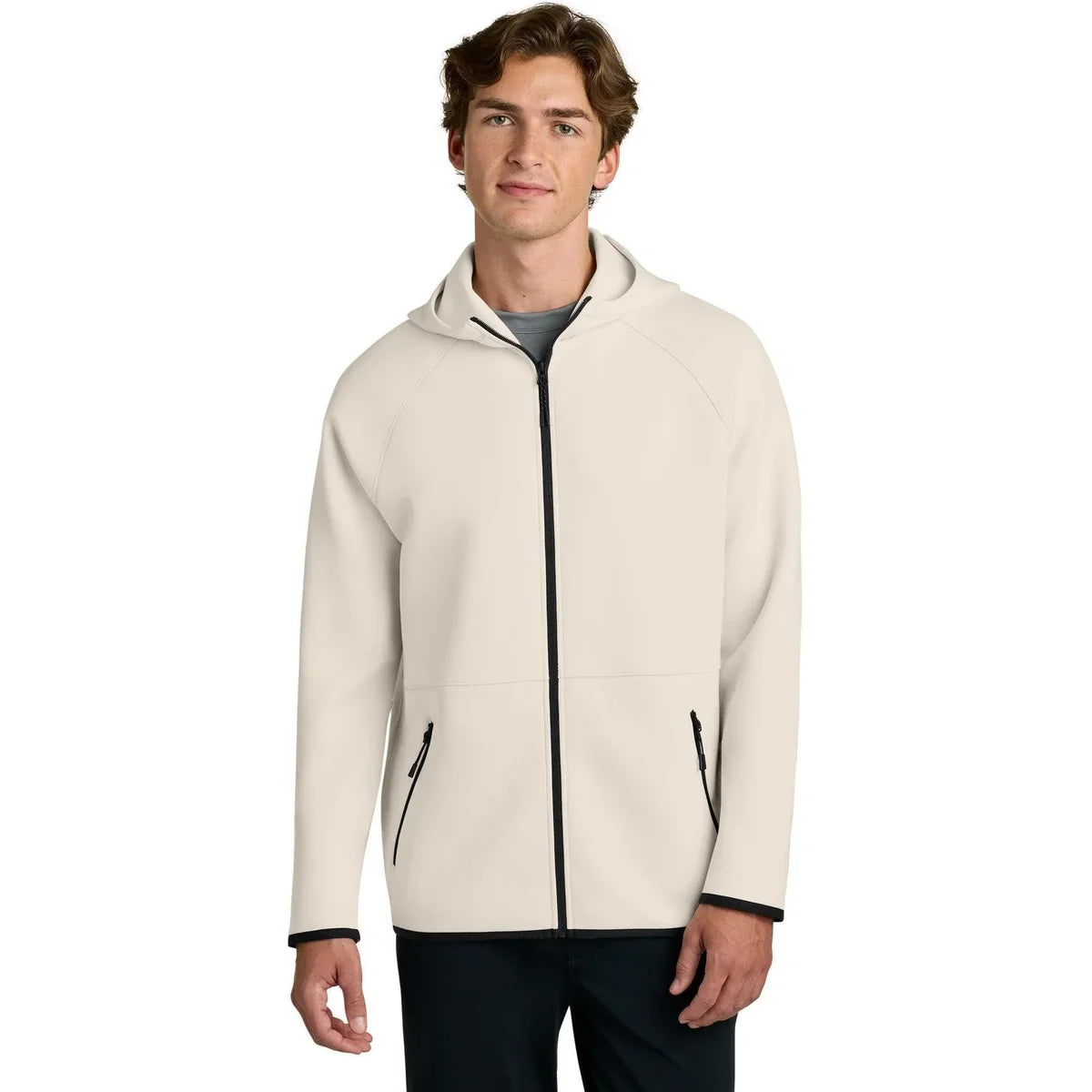 Sport-Tek Phenom Full-Zip Hoodie with custom logo embroidery
