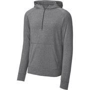 Sport-Tek Sport-Wick Stretch 1/2-Zip Hoodie with custom logo embroidery
