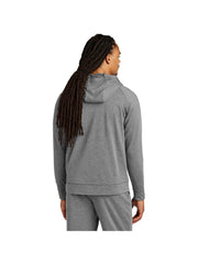 Sport-Tek Sport-Wick Stretch 1/2-Zip Hoodie with custom logo embroidery