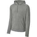 Sport-Tek Sport-Wick Stretch 1/2-Zip Hoodie with custom logo embroidery