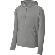 Sport-Tek Sport-Wick Stretch 1/2-Zip Hoodie with custom logo embroidery