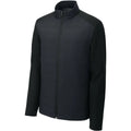 Sport-Tek Teknical Hybrid Jacket with custom logo embroidery