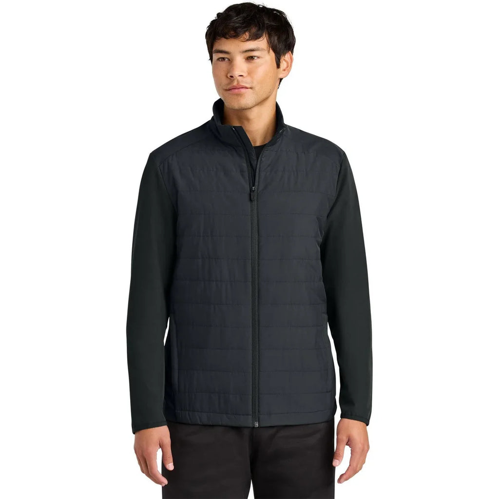 Sport-Tek Teknical Hybrid Jacket with custom logo embroidery