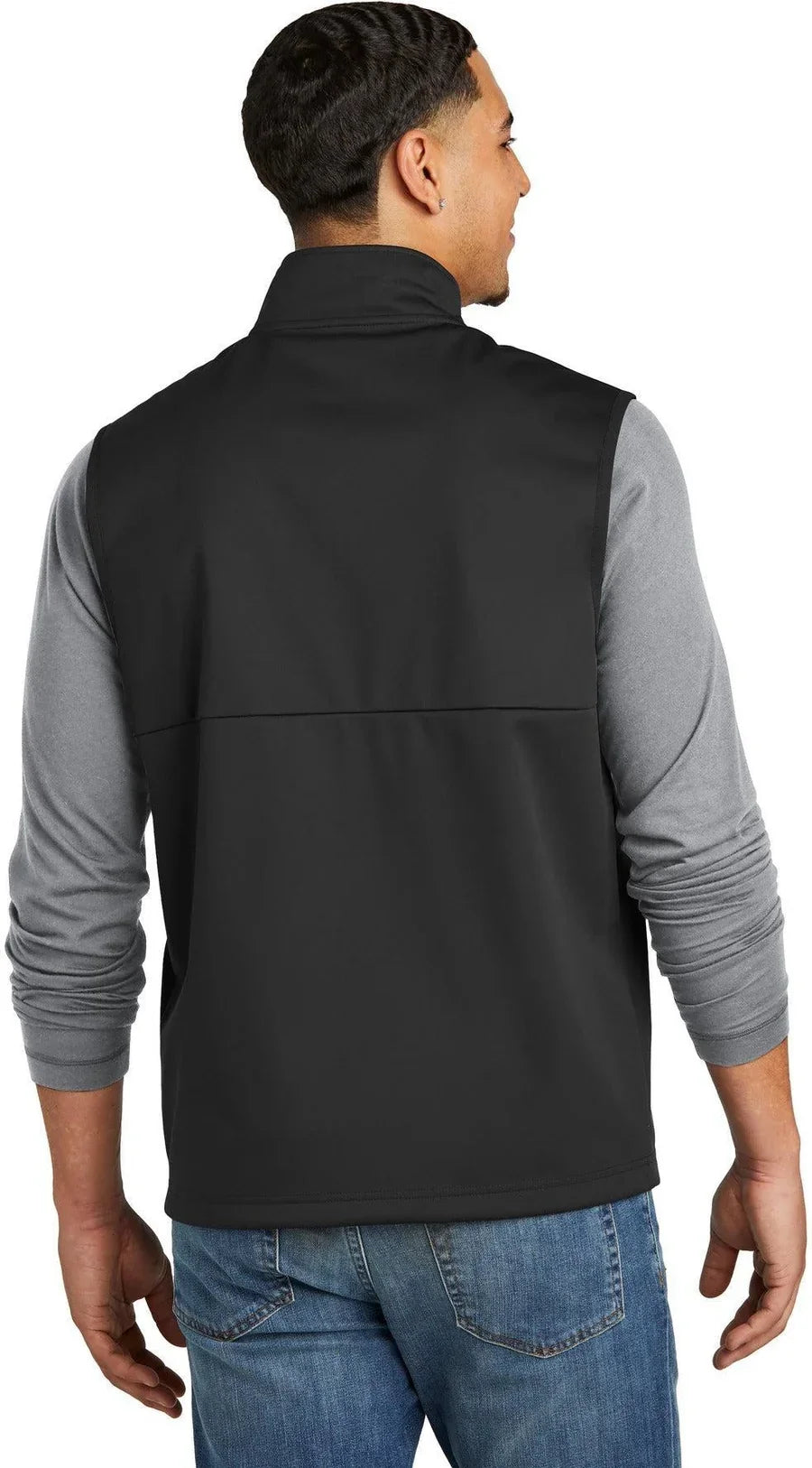 Sport-Tek Soft Shell Vest with custom logo embroidery