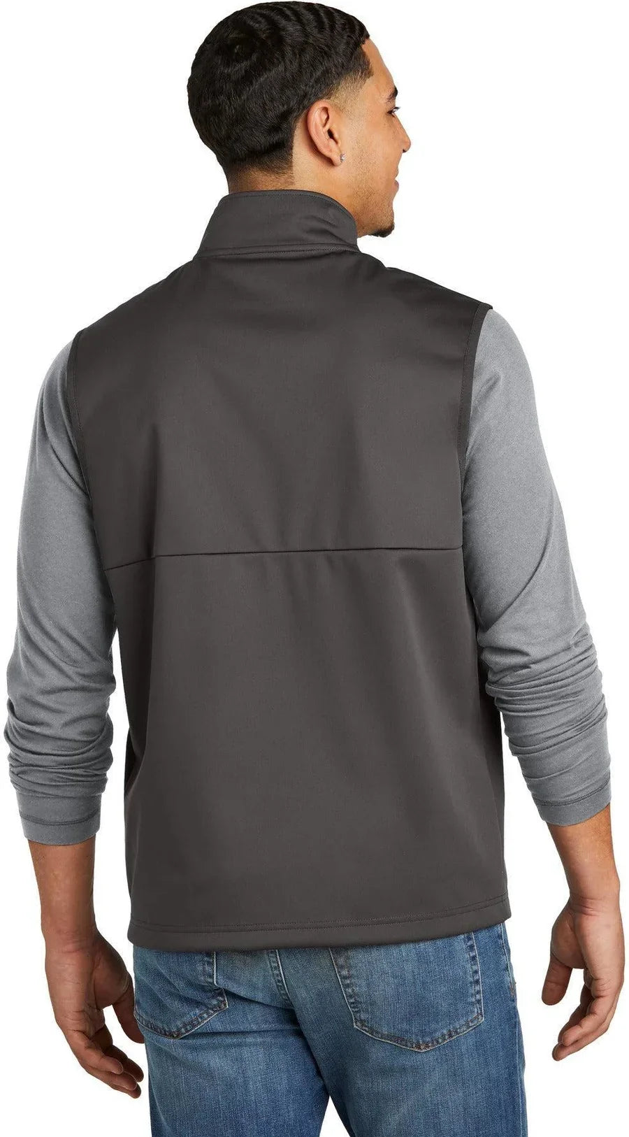 Sport-Tek Soft Shell Vest with custom logo embroidery
