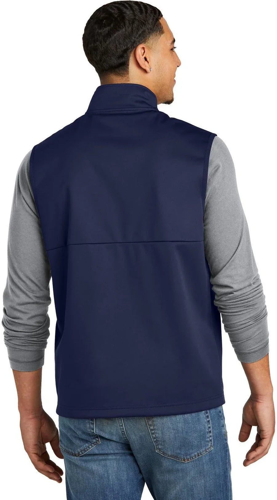 Sport-Tek Soft Shell Vest with custom logo embroidery