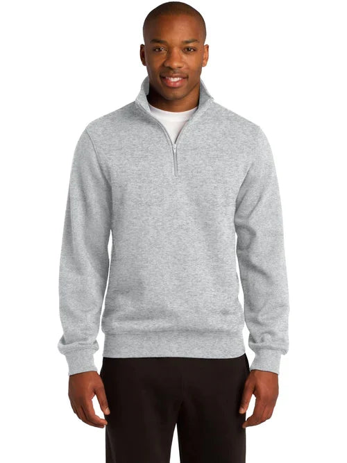 Sport-Tek 1/4-Zip Sweatshirt with custom logo embroidery
