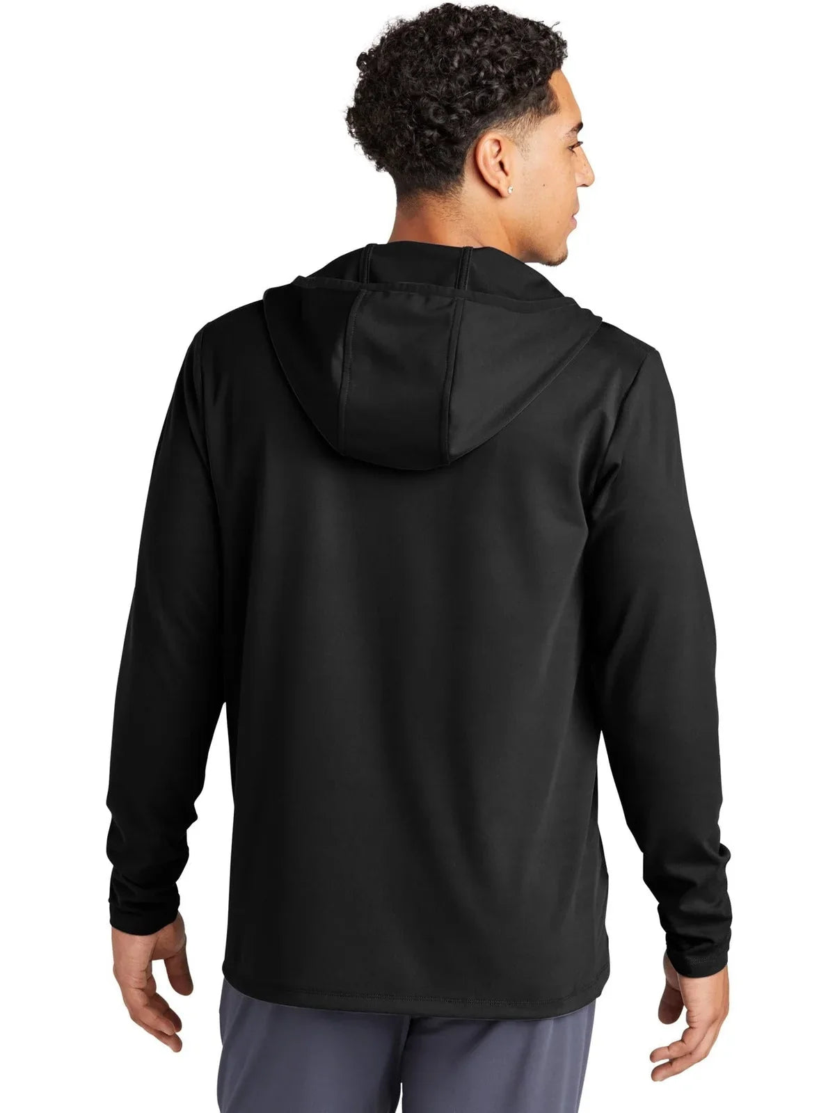 Sport-Tek Circuit Hooded Full-Zip with custom logo embroidery