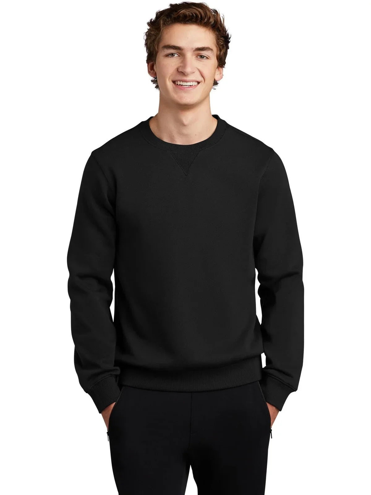 Sport-Tek Crewneck Sweatshirt with custom logo embroidery