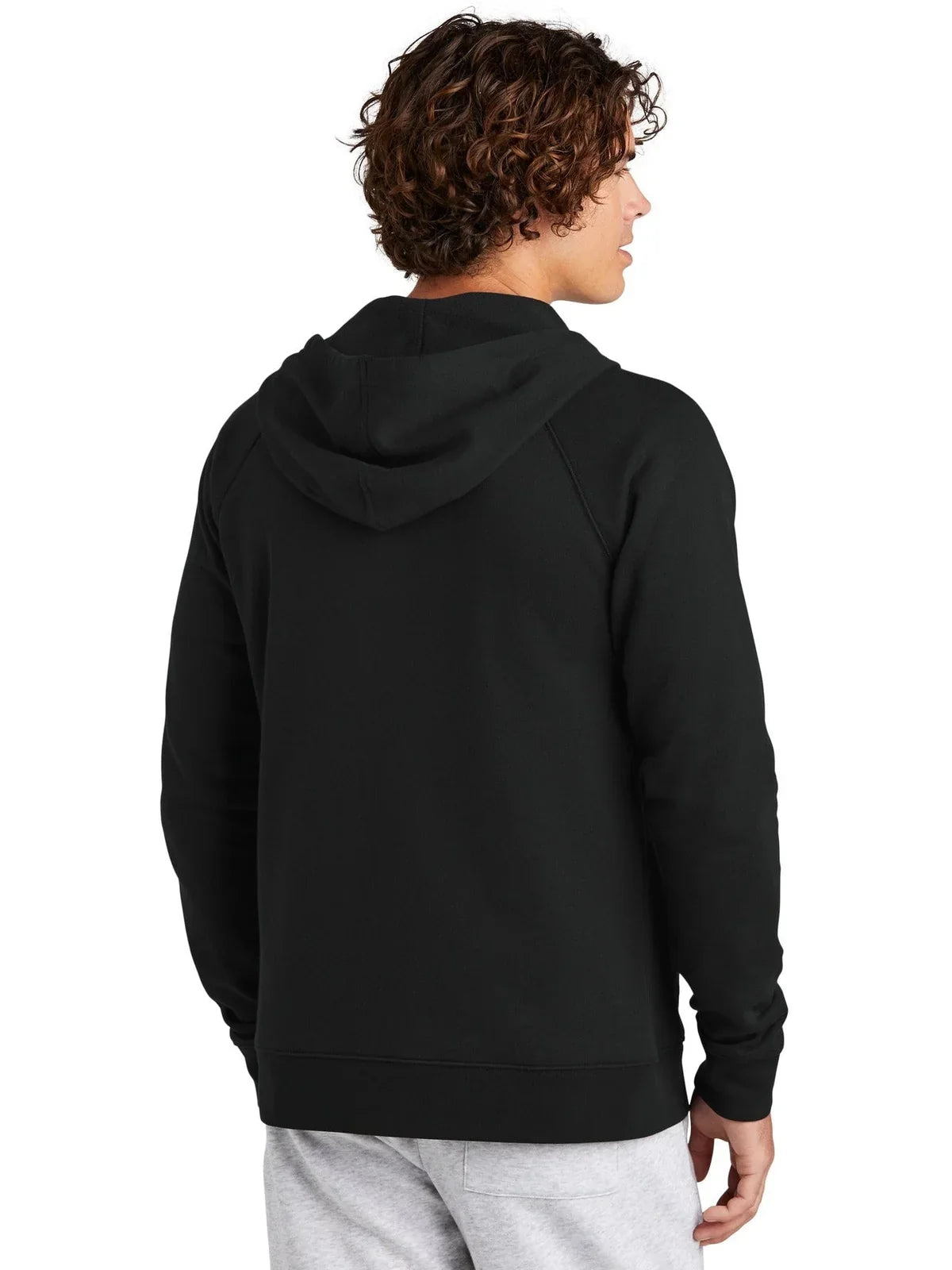 Sport-Tek Drive Fleece Hooded Full-Zip with custom logo embroidery