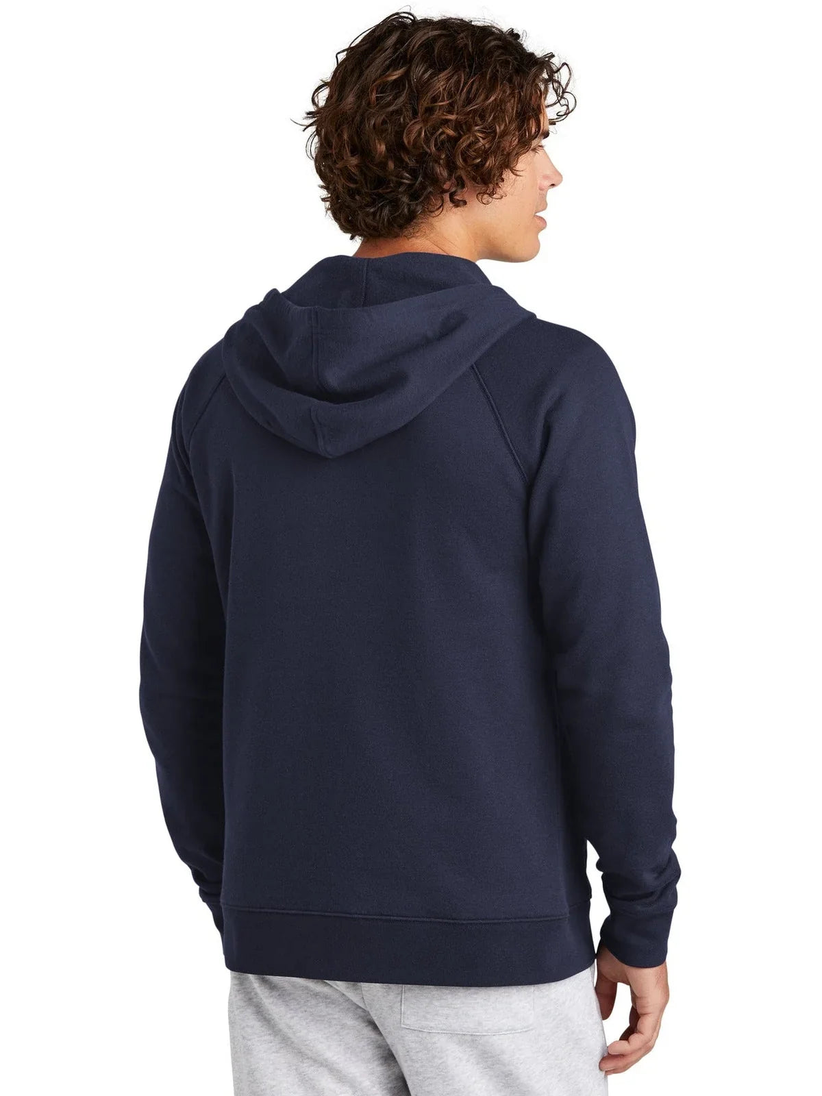 Sport-Tek Drive Fleece Hooded Full-Zip with custom logo embroidery