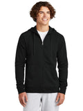 Sport-Tek Drive Fleece Hooded Full-Zip with custom logo embroidery