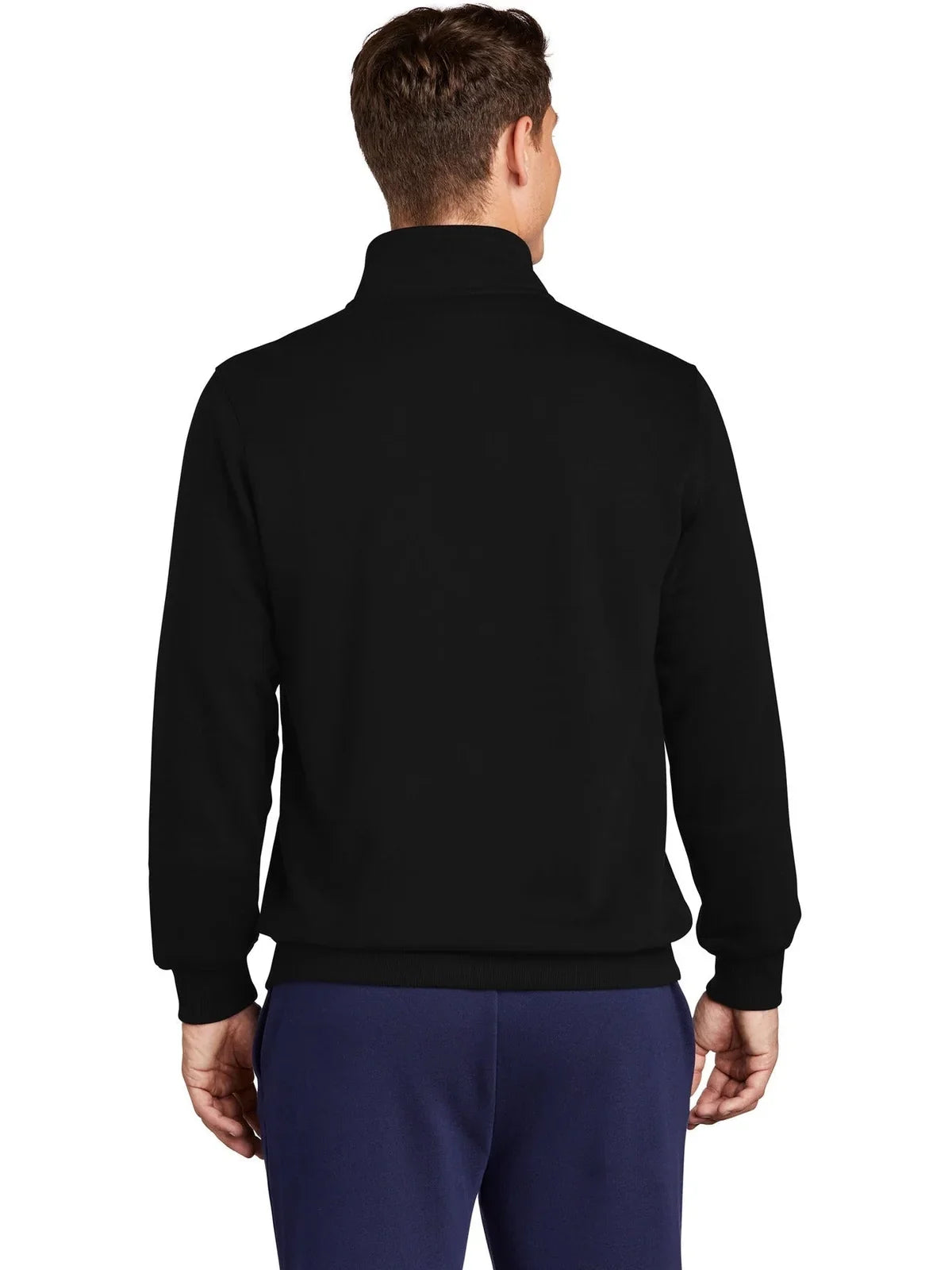 Sport-Tek Full-Zip Sweatshirt with custom logo embroidery