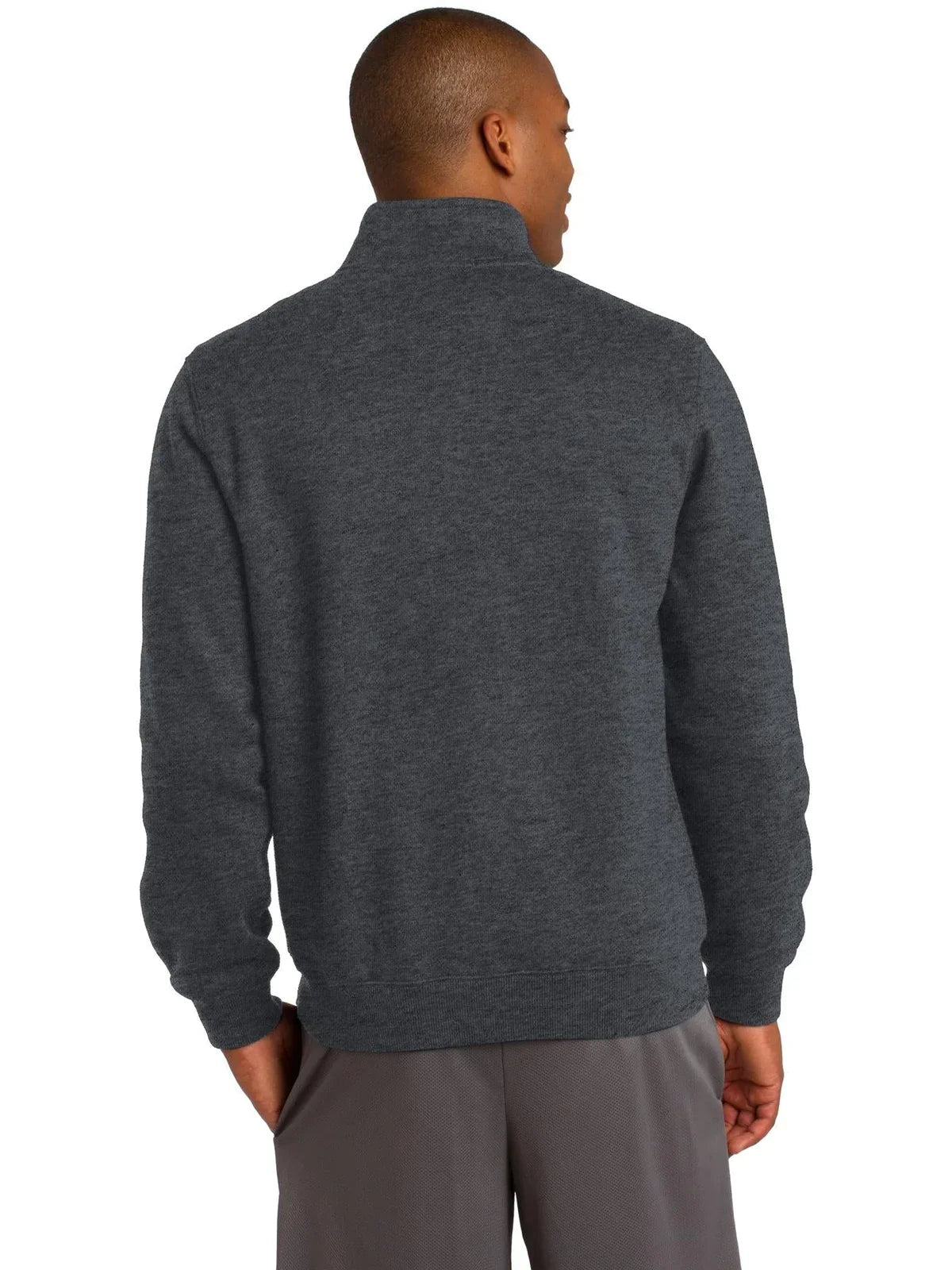 Sport-Tek Full-Zip Sweatshirt with custom logo embroidery