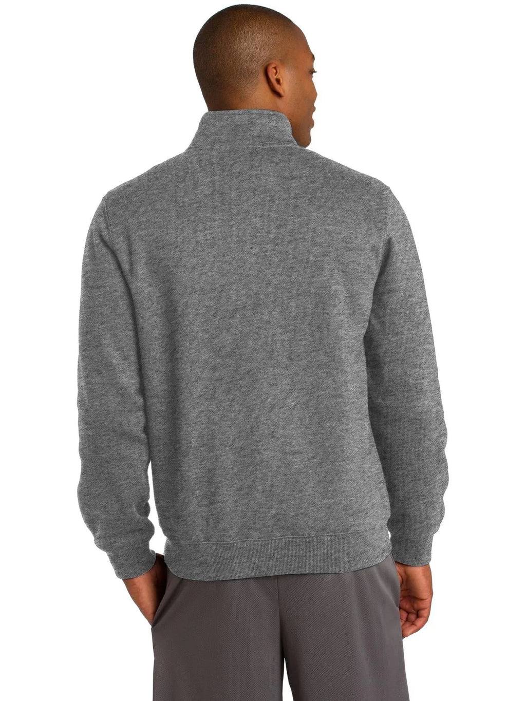 Sport-Tek Full-Zip Sweatshirt with custom logo embroidery