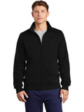 Sport-Tek Full-Zip Sweatshirt with custom logo embroidery