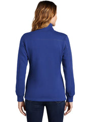 Sport-Tek Ladies 1/4-Zip Sweatshirt with custom logo embroidery